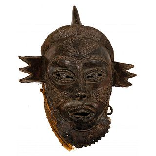 African Tikar Bronze Masks