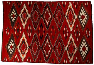 Native American Indian Navajo Eye Dazzler Textile