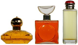 Burberry, Chopard and Pierre Cardin Perfume Factice Assortment