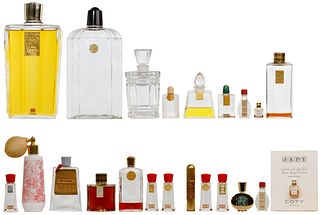 Coty Perfume Bottle Assortment