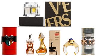 Gaultier, Versace and Donna Karan Perfume Bottle Assortment