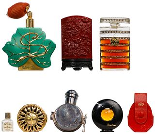 Schiaparelli 'Succes Fou' and Bourjois 'Kobako' Perfume Bottle Assortment