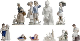 Porcelain Figurine Assortment