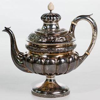 The Kalo Shop Sterling Silver Teapot