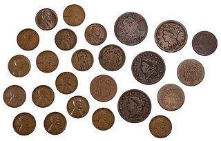 US Copper Coin Assortment