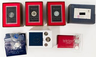Eisenhower $1 Proof Sets and Bicentennial Silver Uncirculated Sets