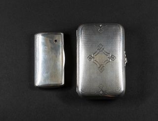 Two Silver Boxes