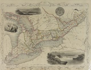 Engravings, West Canada & Bytown, 19th Century