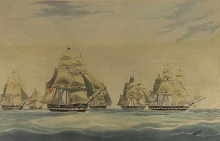 After Higgins, (Navy) Engraving, E. Indian Fleet