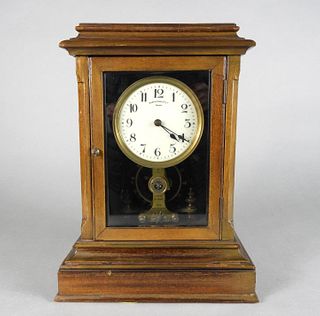 Cased Electric Mantle Clock, Eureka Clock Co.