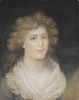 Pastel Portraits, Mr. & Mrs. Pritchard, 18th C.