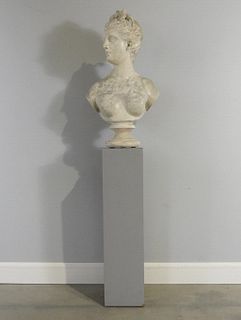 Plaster Studio Model Bust of Venus, 20th Century