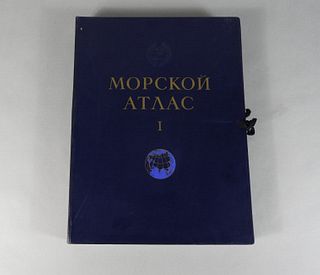 Russian Marine Atlas Volume I, Dated 1950