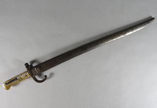French Chassepot Bayonet, Dated 1871
