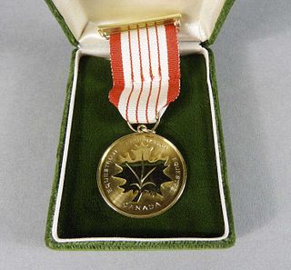 Handmade 18kt Gold Canadian Equestrian Medal