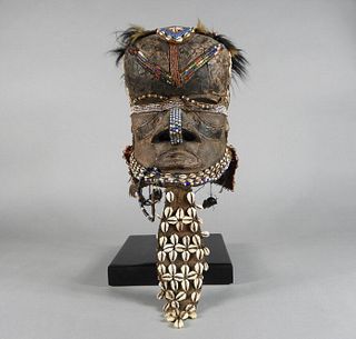 Congolese Wooden Mask, 20th Century