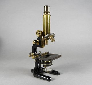 Carl Zeiss Jena Monocular Microscope