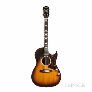 Gibson CF-100E Acoustic Electric Guitar, c. 1957
