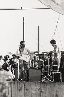 Leonard J. Eisenberg (b. 1950) Jimi Hendrix at Woodstock