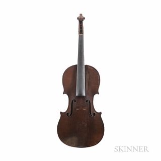 French Violin, Jules Remy, Mirecourt, c. 1860