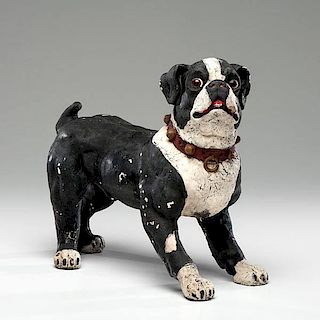 Plaster Bulldog Model 