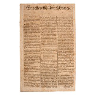 [WEST POINT]. Group of 5 newspapers documenting the establishment of the United States Military Academy at West Point.