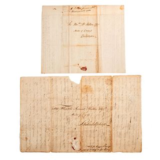 [REVOLUTIONARY WAR - CONTINENTAL CONGRESS]. [HOLTEN, Dr. Samuel (1738-1816)]. An archive of letters related to Danvers, Massachusetts, physician and s