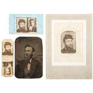 [CIVIL WAR]. A group of 7 items, incl. photographs identified to Sergeant Daniel W. Rolph, 29th Ohio Infantry, comprising: