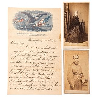 [CIVIL WAR]. Archive of Civil War Correspondence from Connecticut Soldiers