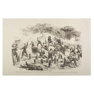 [HAWKINS' ZOUAVES]. An archive of prints, newspapers, and ephemera related to Burnside's North Carolina Expedition and the Battle of Roanoke Island, 1