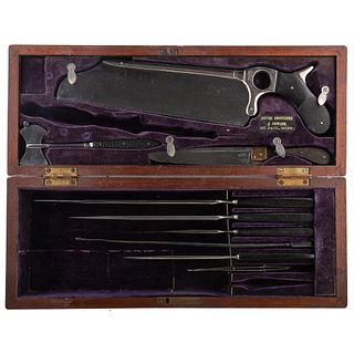 [MEDICAL INSTRUMENTS]. Late 19th Century Composite Amputation Kit. St. Paul, MN, [ca late 19th century].