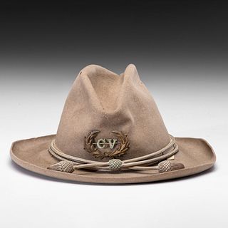 [UNITED CONFEDERATE VETERANS]. Confederate veteran's slouch hat. N.p., n.d.