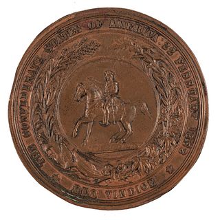 [CIVIL WAR]. The Great Seal of the Confederate States of America. [Ca 1872].