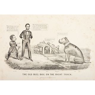 [LINCOLN, Abraham (1809-1865)]. CURRIER and IVES, publishers.