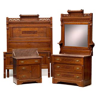 [FORD, Henry (1863-1947)]. Victorian bedroom furniture. Ca 1875-1885.