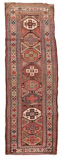 Antique North West Persian Long Rug, 3'8'' x 10'8''