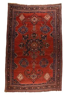 Antique Persian Qashqai, 11' x 18'10"