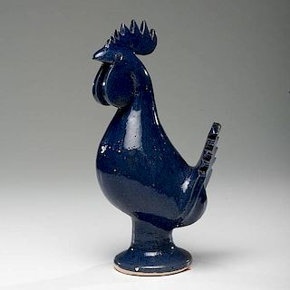 Edwin Meaders Stoneware Rooster 