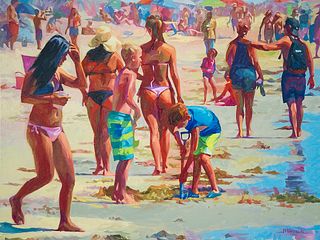 "Summers Day at Pacific Beach" by Joseph Warren, Oakland, Florida