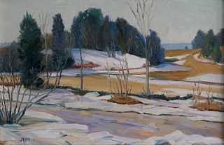 "Winter Thaw" by Johanna W. McKenzie, Little Compton, Rhode Island