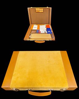 A Neiman Marcus Backgammon & Play Set