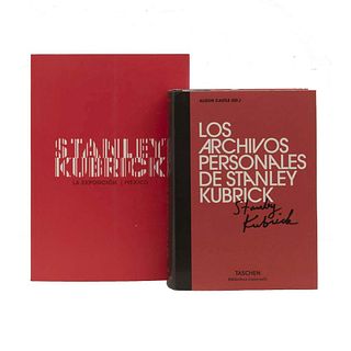 Libros sobre Stanley Kubrick. Stanley Kubrick. La Exposición. México. / Los Archivos Personales. Piezas: 2.