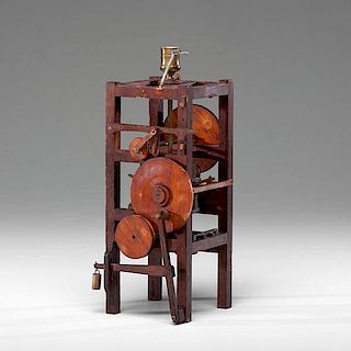 H. Lewis' Patent Model of Safety Fuse Machine, 1838 