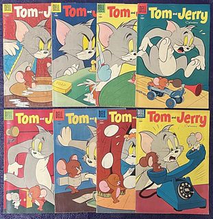 Lot of (16) Dell High Grade Tom & Jerry Comics