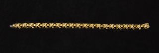 18K Gold Tiffany & Co X Bracelet