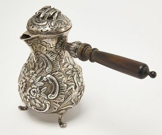 Sterling Late 19th Century German Coffee Pot