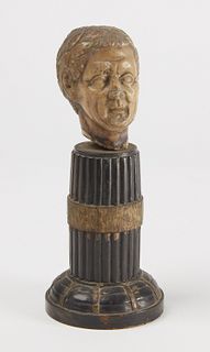 Small Early Marble Head of a Man