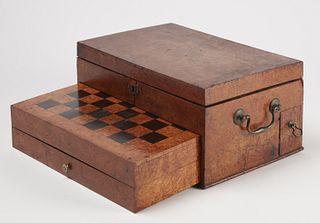 Fine Burl Gameboard Box