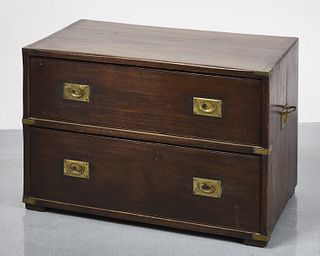 Campaign Chest with Two Drawers