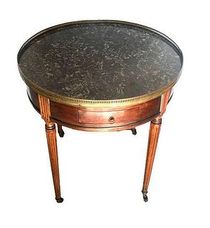 French 19th Century Bouillotte Side Table